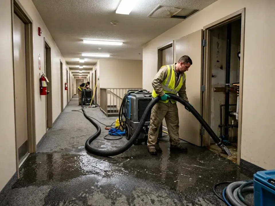 multi-unit-apartment-hallway-f-005 — frequently asked questions, Emergency Burst Pipe Water Extraction & Removal in Hamburg,…
